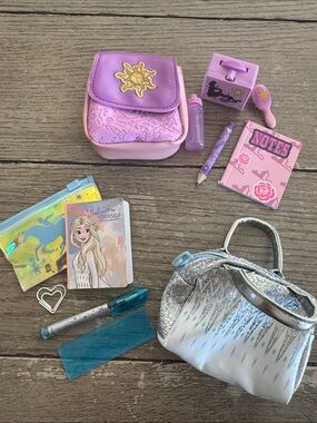 Real Littles Backpack Set - Rapunzel and Frozen